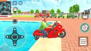 🚨Car Bike Game: Franklin Order In Indian green 💚 Car And drives A Indian 💸 Police Car In SUV Game 🚘