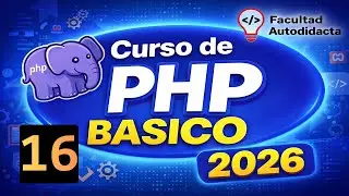 PHP B&aacute;sico desde Cero 2026 | Funciones sin valores de retorno con PHP 8 | #16