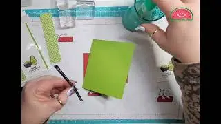 Taco Fiesta birthday card, Stampin UP! #happystamp #stampinup #tacofiesta