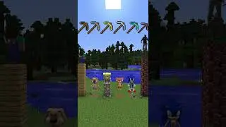 Which Minecraft Pickaxe is Faster? #shorts