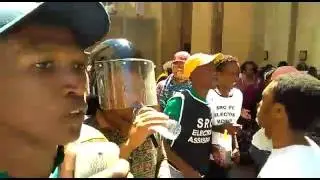 Security guard attacked at UCT during #FeesMustFall protests