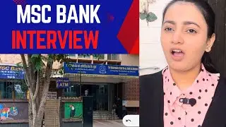 My MSC Bank 2024 Interview Experience - Maharashtra State Co-operative Bank