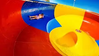 Capfun Stoetenslagh - Space Bowl Water Slide | Trechterglijbaan