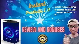 🔥 Instant Products 1.0 Review🔥 +Bonuses🎁 Before You Buy Instant Products 1.0