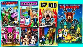 🌲99 NIGHTS in the Forest🔦Blind Bag Compilation |67 Kid | ASMR | unboxing | GAME BOOK