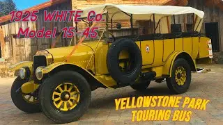 1925 WHITE Co. - Yellowstone Park Touring Bus