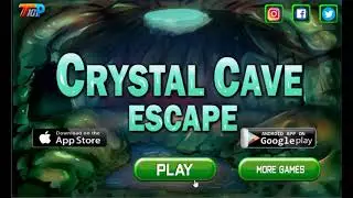 Escape From Crystal Cave Walkthrough