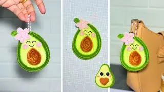 МИЛЫЙ 🥑 Брелок из мягкой проволоки своими руками