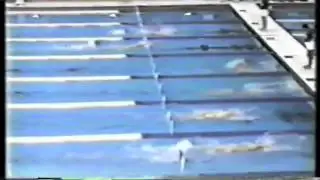 1983 NCAA Swimming Championships 200 Backstroke and 200 Butterfly