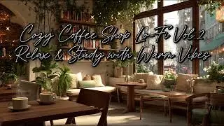 Cozy Coffee Shop Lo-Fi Vol.2 | Chill Beats to Study, Work & Relax ☕