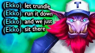 is Trundle a better split pusher than Nasus?!
