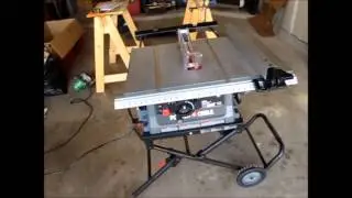 DIY Tools Series - Porter Cable PCB220TS Table Saw (In Action)