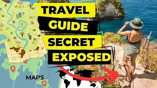 How to Add Maps & QR Code to Your Travel Guide Using Secret App #travelguide #qrcode #canvatutorial