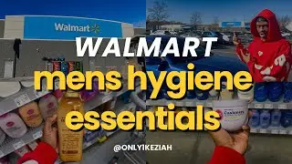 HYGIENE ESSENTIALS ALL MEN SHOULD HAVE AT WALMART || SHOPPING VLOG
