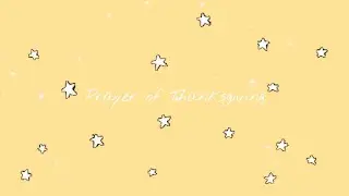 Prayer of Thanksgiving🍁🍂 | Bible word with Laura