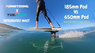Интегрированная мачта Armstrong X Foil Drive 185 и 650 &mdash; протестирована и сравнена. (Подробнее см...