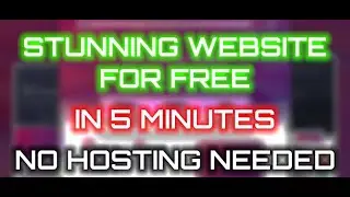 Make your own website under 5 minutes | GALACTIC GAMING