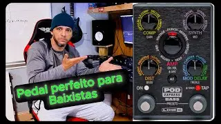 Express BASS  pod line 6  (mini pedaleira)