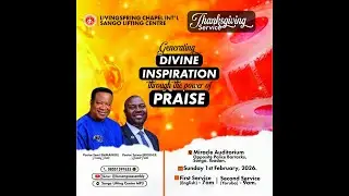 GLORIOUS SUNDAY SERVICE || THANKSGIVING SERVICE || 1ST FEBUARY 2026