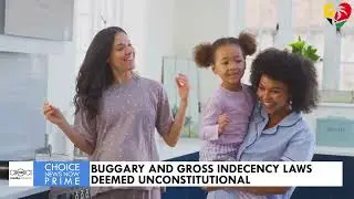 BUGGARY AND GROSS INDECENCY LAWS DEEMED UNCONSTITUTIONAL