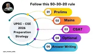 UPSC 2026 &ndash; 8 Months Master Plan 💯✨ 