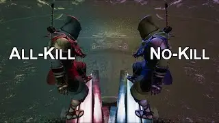'All Kill' / 'No Kill' approach on one mission [ Aragami 2 ]