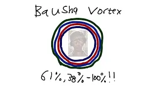 Bausha Vortex 61%, 38%-100%