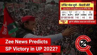 FACT CHECK: Zee News Exit Poll Predicts 227&ndash;30 Seat Victory for Samajwadi Party in UP 2022?