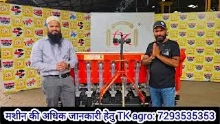 Garlic Sowing Machine | TK Agro Garlic Planter | Modern technique of sowing garlic | ☎️ 7293535353