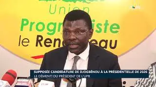 Supposée candidature de Djogbénou à la présidentielle 2026 : Le démenti du président de l’UPR