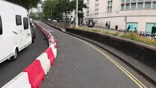 New segregated cycle lanes in Bristol