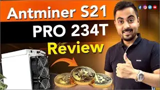 Antminer S21 PRO 234T | Best Bitcoin Mining Machine in India