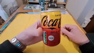 Coke Zero Lemon. NEW. Taste Test. |WebbWatch.