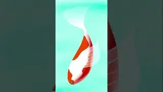 Koi Fish Animation l Procreate Art (#short)