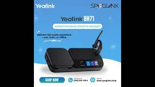 Yealink BH71 Workstation bluetooth headset @Yealinkofficial  #yealink #spoglink #headphones