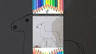 How to draw a zebra I easy art for kids I #shorts #art #drawing #ytshorts #easydrawing #draw #zebra