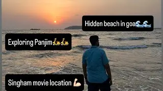 Cafe bhosle panjim☕️|| famous goa church⛪️|| fountanias|| 31 janerio bakery 🧁|| Sigham shoot||