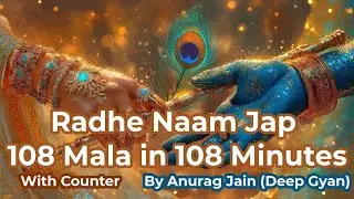 Night Songs for Sleeping - Radha Naam Jap108 Mala for Good Sleep - lori songs for sleeping