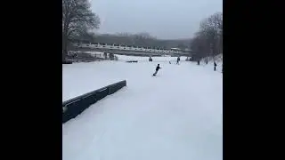 Frontlip to regular #shorts #snowboarding #snow #viral