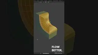 Instantly fix all your bevels in blender by doing this :) #blender #blender3d #3dartgallery