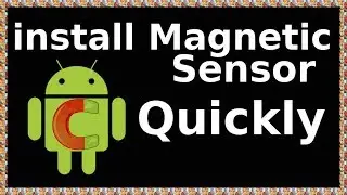 как установить магнитный датчик на телефон Android
