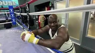 LATEEF KAYODE (235) SPARRING DAY VS ZURDO RAMIREZ (175) FUNNY TRASH TALK - ESNEWS BOXING