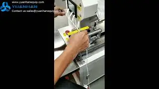 Semi-automatic wire flag label marking machine ZCUT-430 - Yuanhan