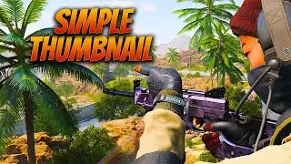 How to Make Simple, Clean Thumbnails for Your Black Ops Cold War Videos (Easy Editing Tips Included)