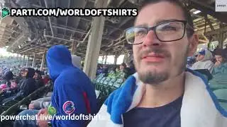 🔴LIVE- JOSHUA BLOCK (WORLD OF T SHIRTS) AT CUBS GAME!