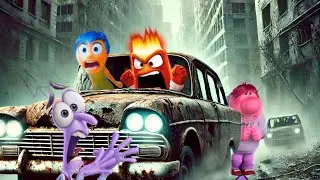 POV Zombies have landed in the city | Inside Out 2 🧟💀😱