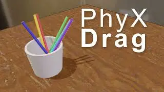 PhyX Drag - Easily Drag Objects with Physics in Blender