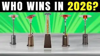 🔥 Топ-5 лучших обогревателей для патио [2026] ✅ Мощный обогрев / Комфорт на открытом воздухе / Эн...