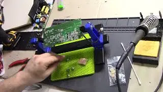 Замена конденсатора BenQ PE8700 (новая версия)