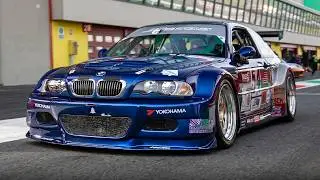 Onboard (uncut) the BEST Sounding BMW M3 E46 racecar feat. S62 V8 Engine & Manual Gearbox!